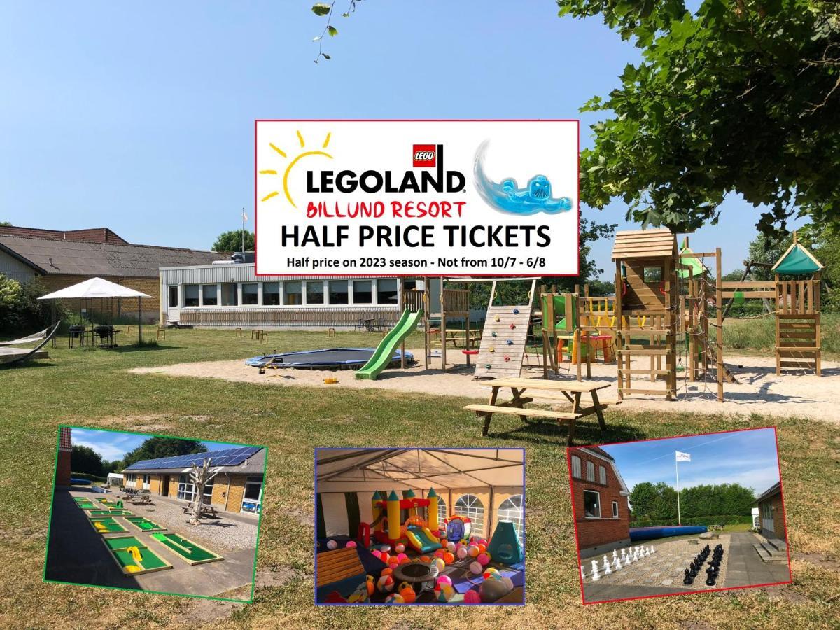 Hestkaer Family Rooms Summer Camp Krogager Bagian luar foto
